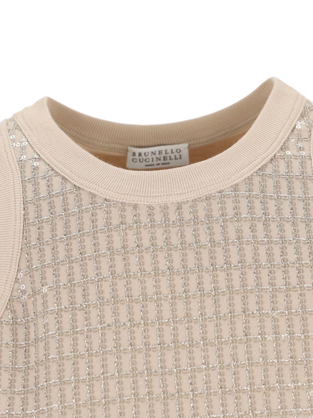 Top con paillettes 