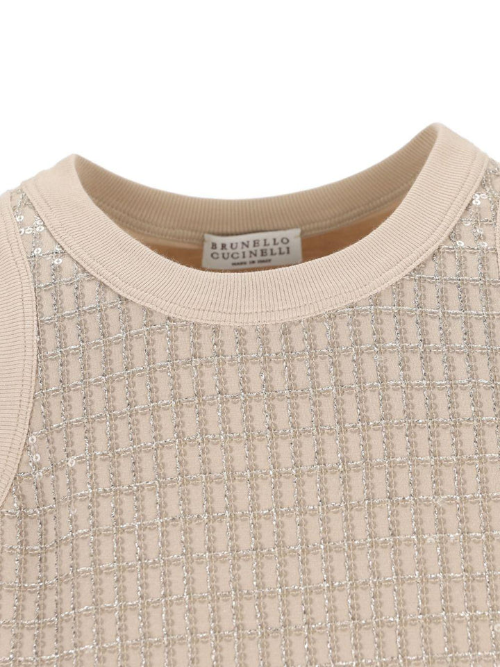 Top con paillettes 