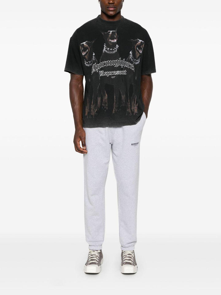 T-shirt nera Thoroughbred 