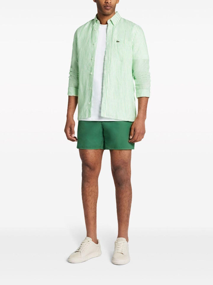 Costume da bagno verde con ricamo 