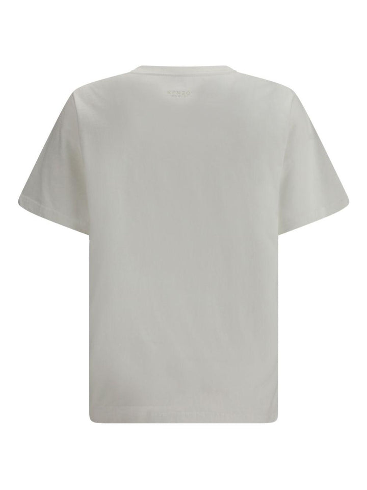 T-shirt Wild Tiger bianco 