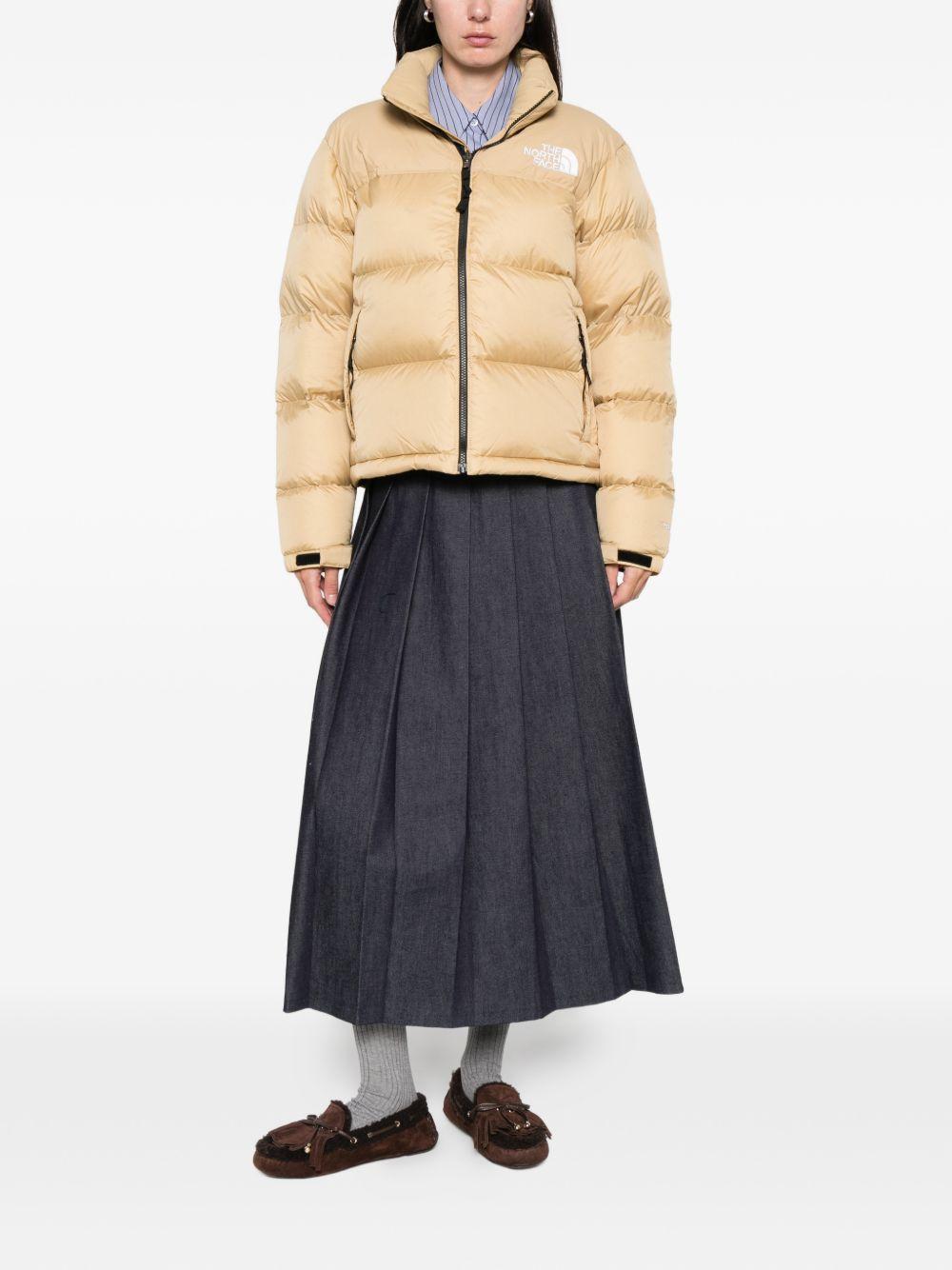 Piumino Retro Nuptse Beige 
