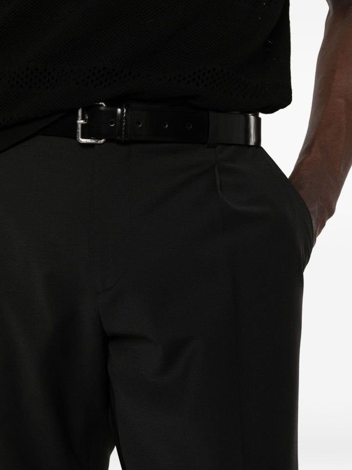 Pantaloni nero con coulisse 