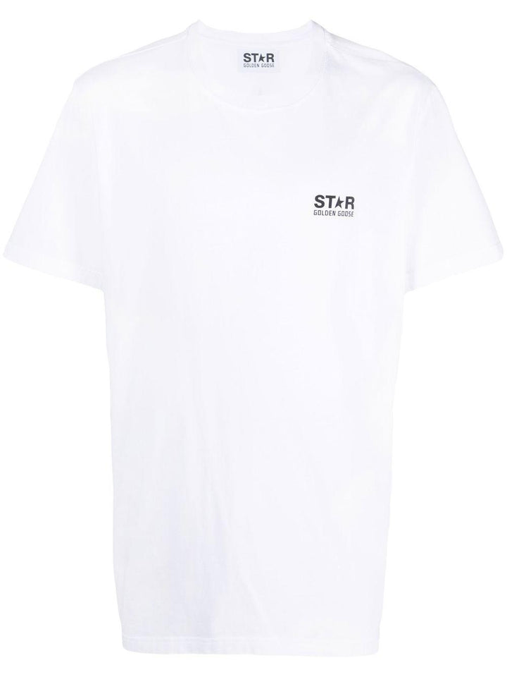 T-shirt bianca con logo 