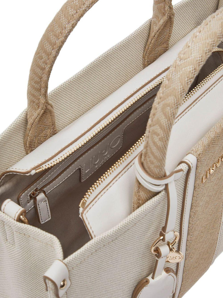 Borsa tote jacquard media 
