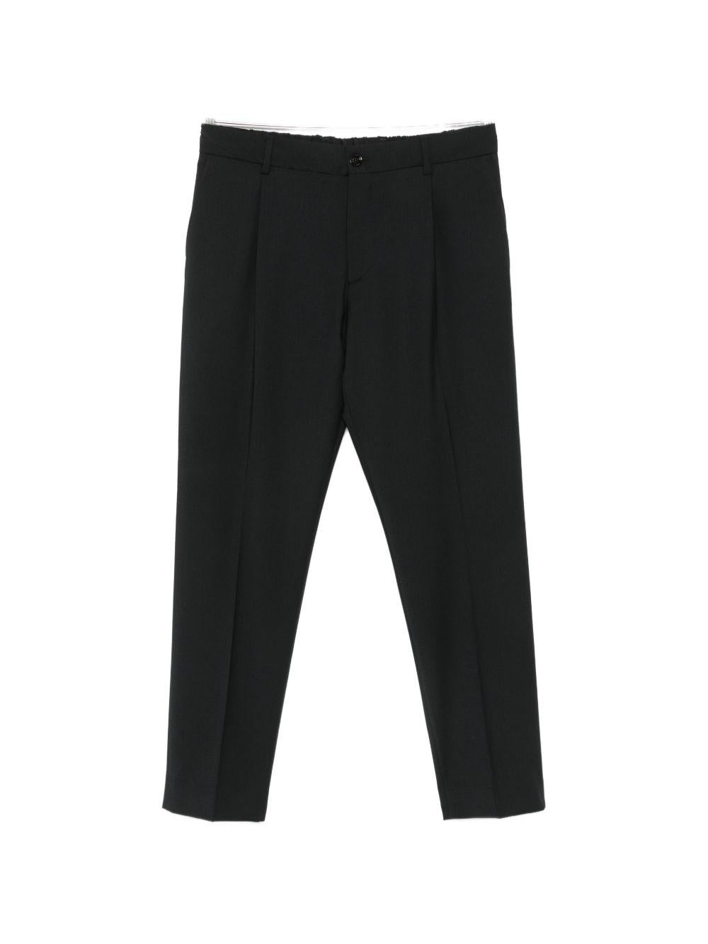 Pantaloni nero con coulisse 