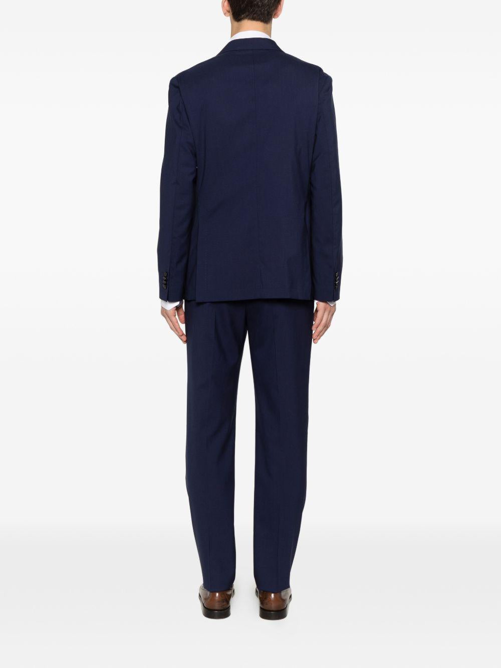 Abito monopetto bluette 