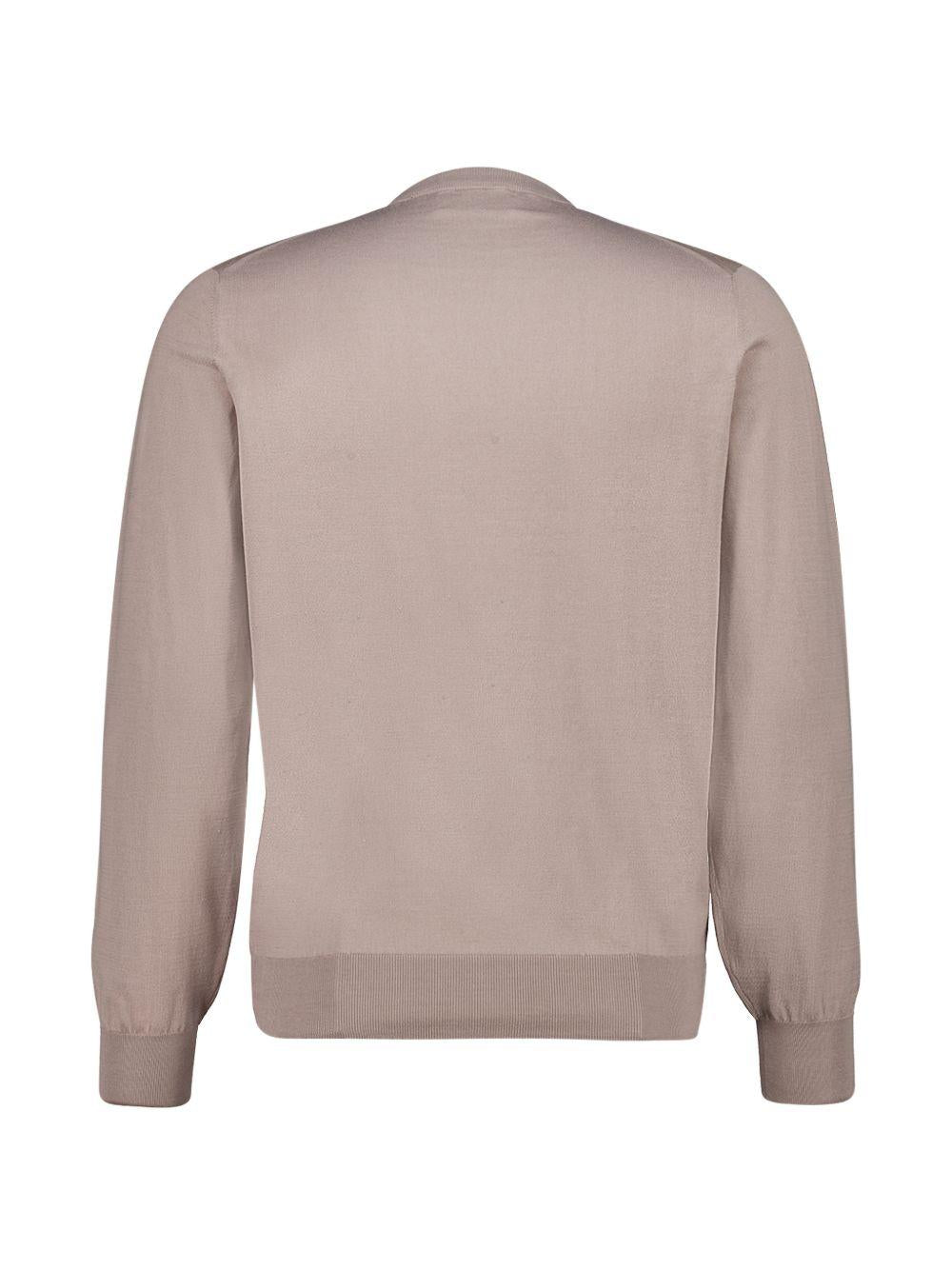 Maglione tortora girocollo 