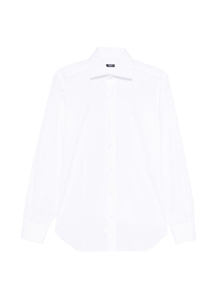 Camicia bianca in cotone 