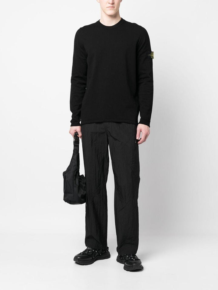 Maglione girocollo nero 