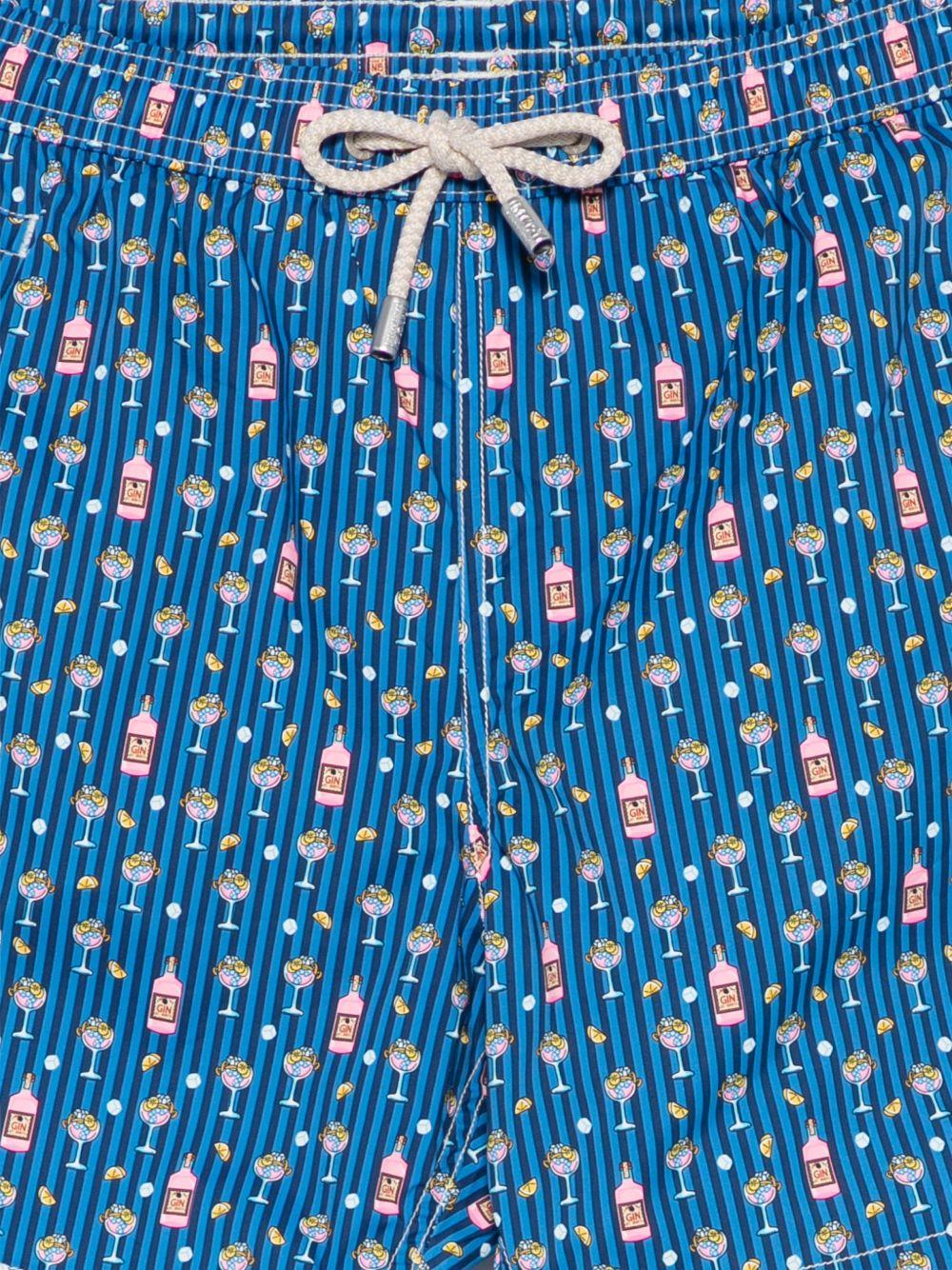 Costume da bagno nero/azzurro 