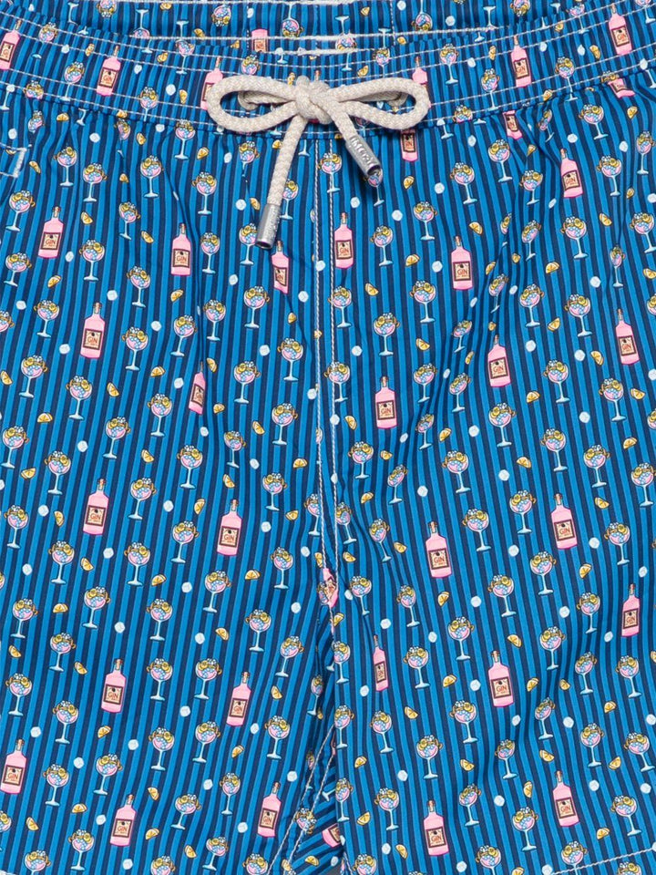 Costume da bagno nero/azzurro 
