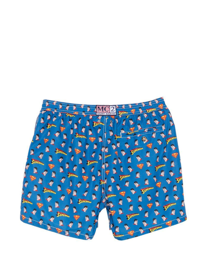 Costume da bagno blu avio 