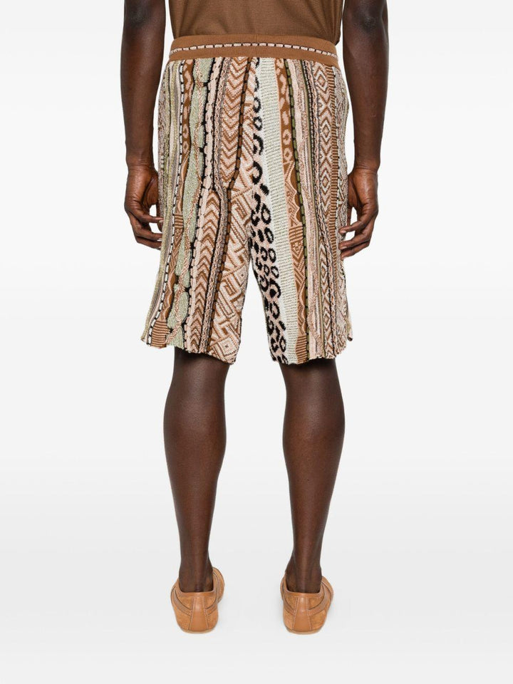 Shorts con coulisse cioccolato 