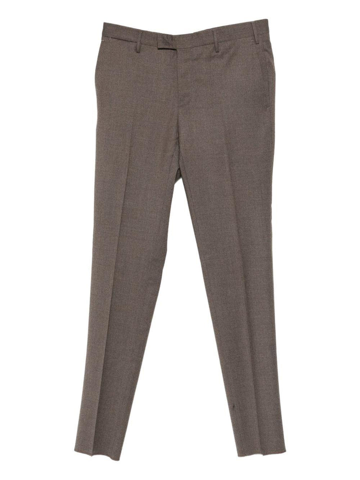 Pantaloni marrone chiaro con tasche 