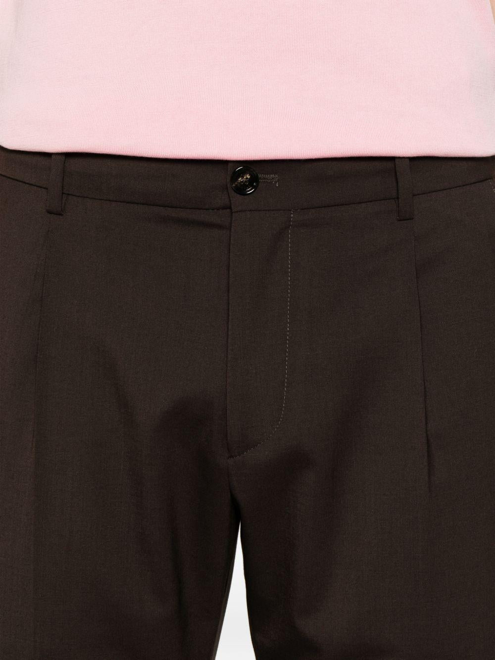 Pantaloni slim fit cacao 