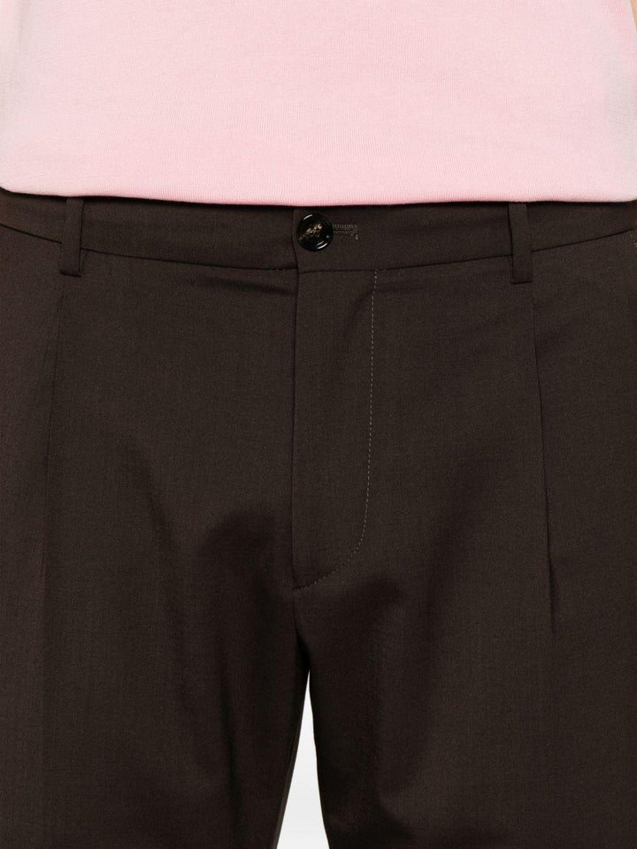 Pantaloni slim fit cacao 