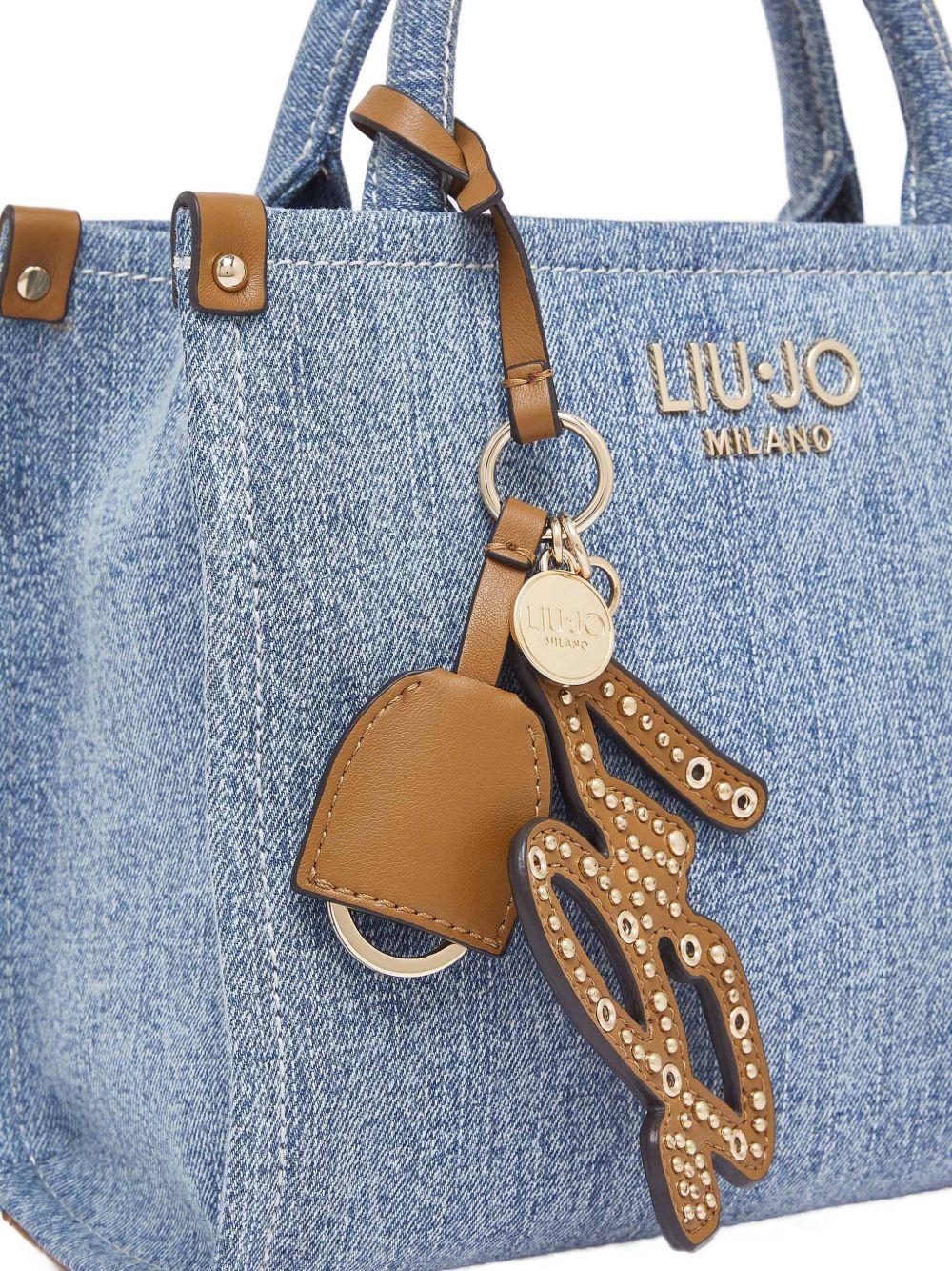 Borsa tote in denim 