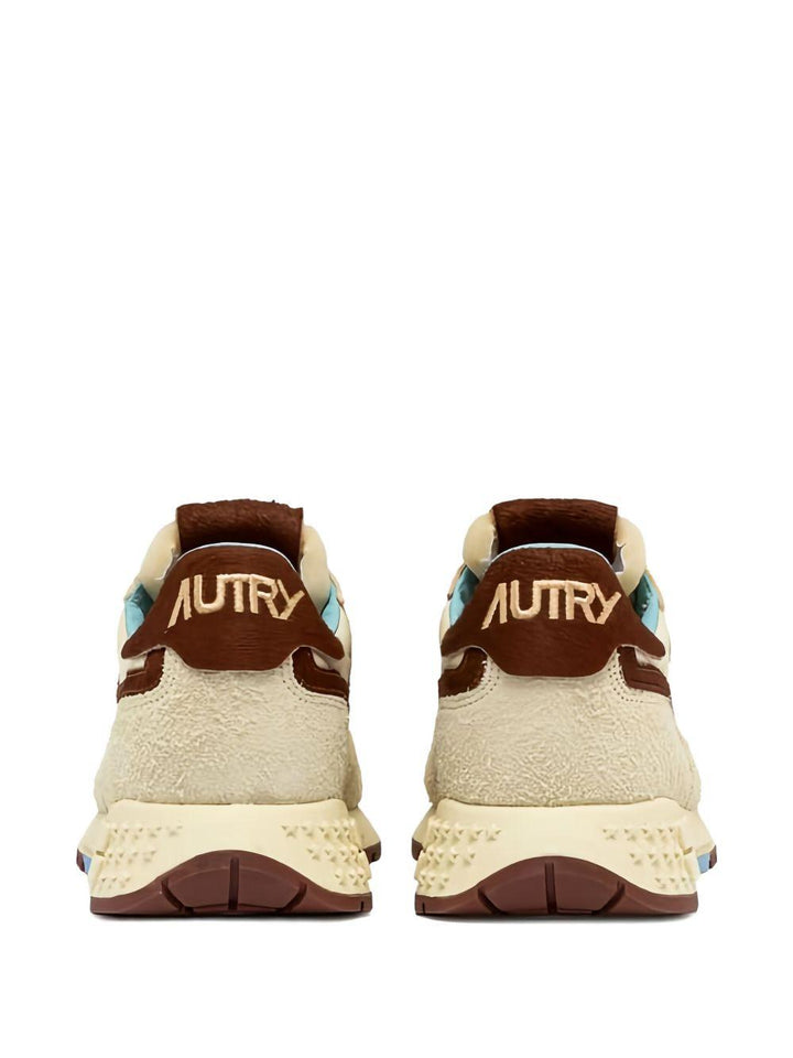 Sneakers rutenio/brown Reelwind Low in nylon e suede 