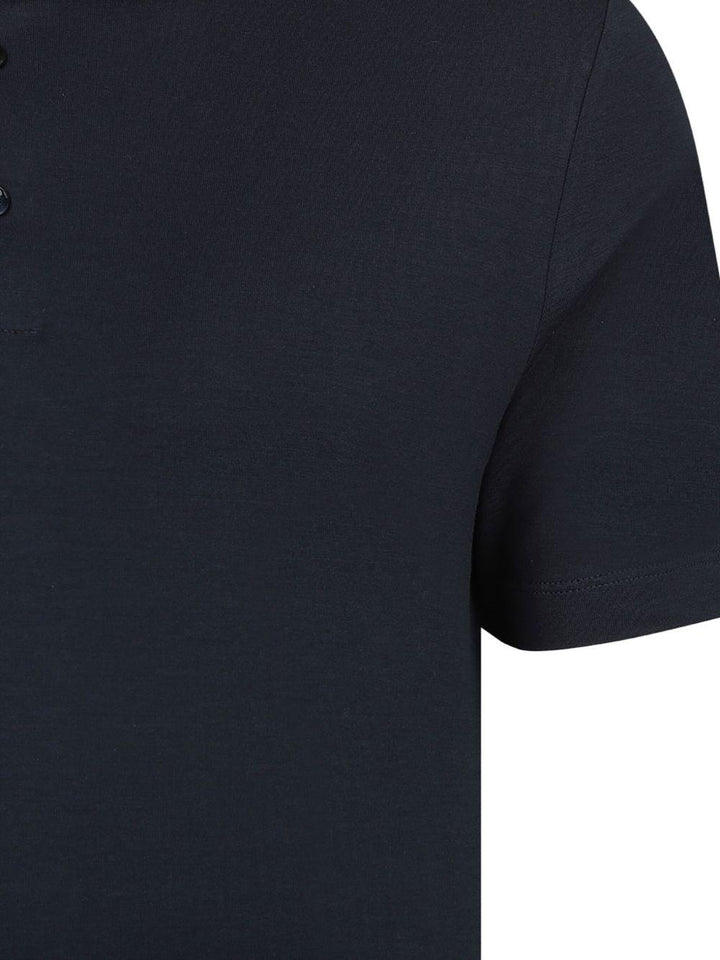Polo a maniche corte blu 