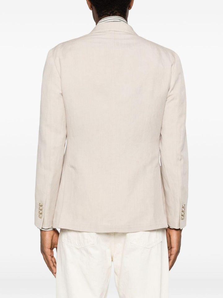 Blazer doppiopetto sabbia 