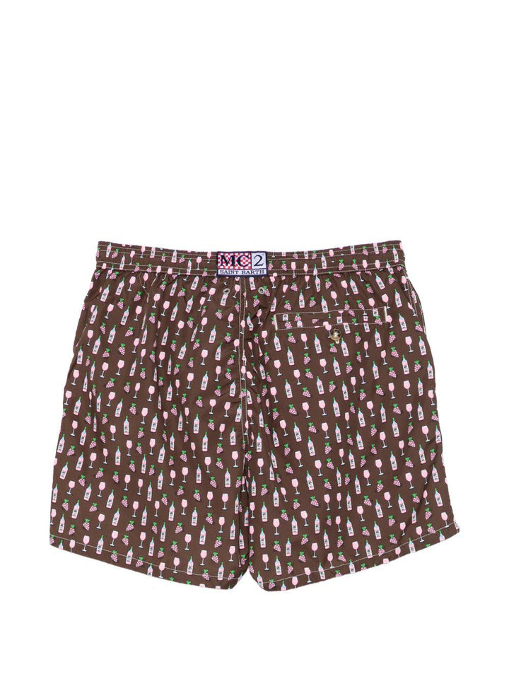 Costume da bagno marrone 