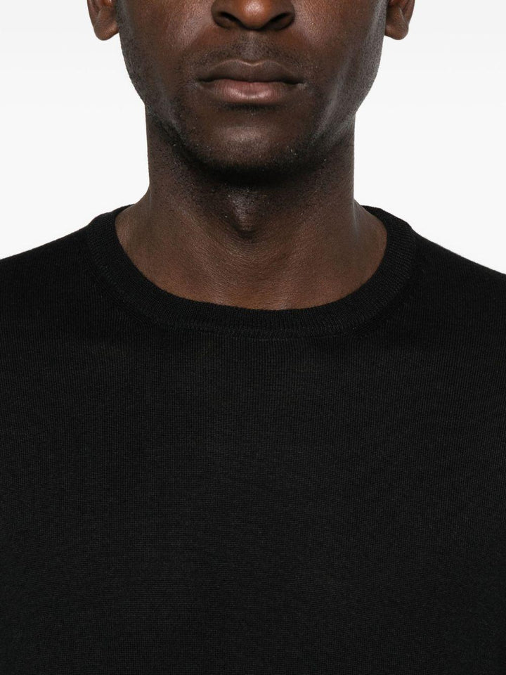 Maglione girocollo nero 