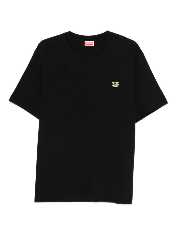 T-shirt Wild Tiger nera 