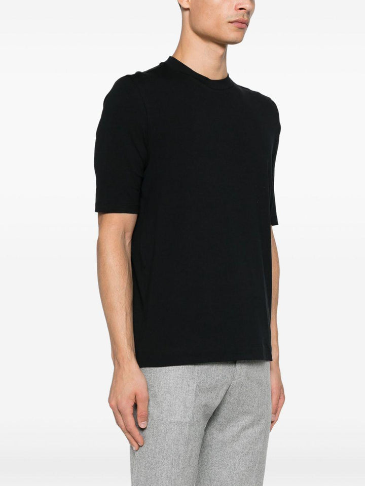 T-shirt girocollo nero 