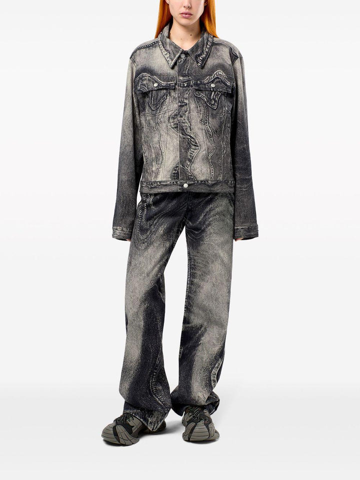 Jeans denim nero 