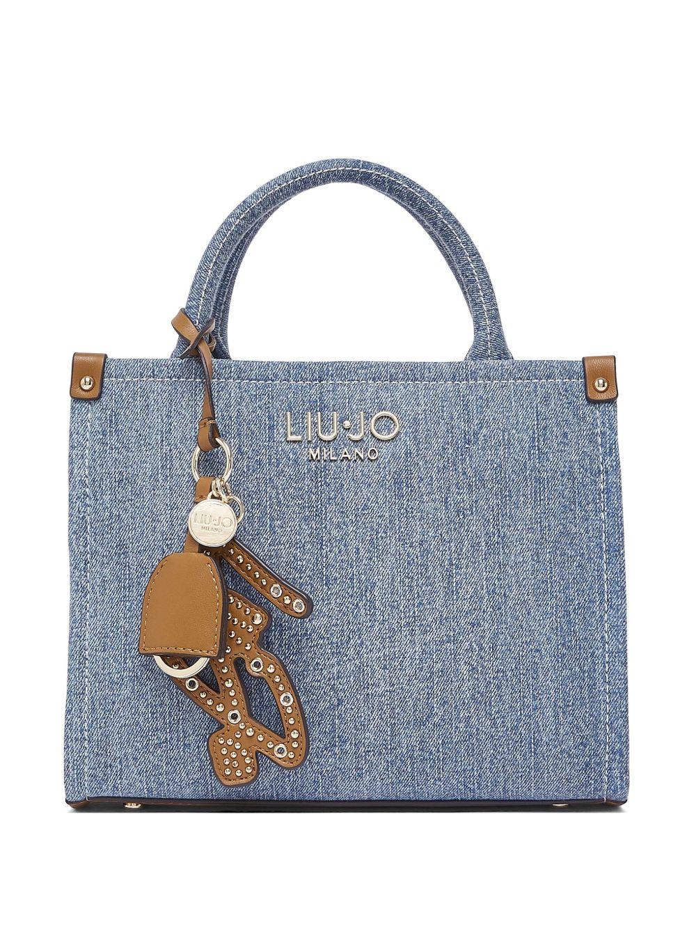 Borsa tote in denim 
