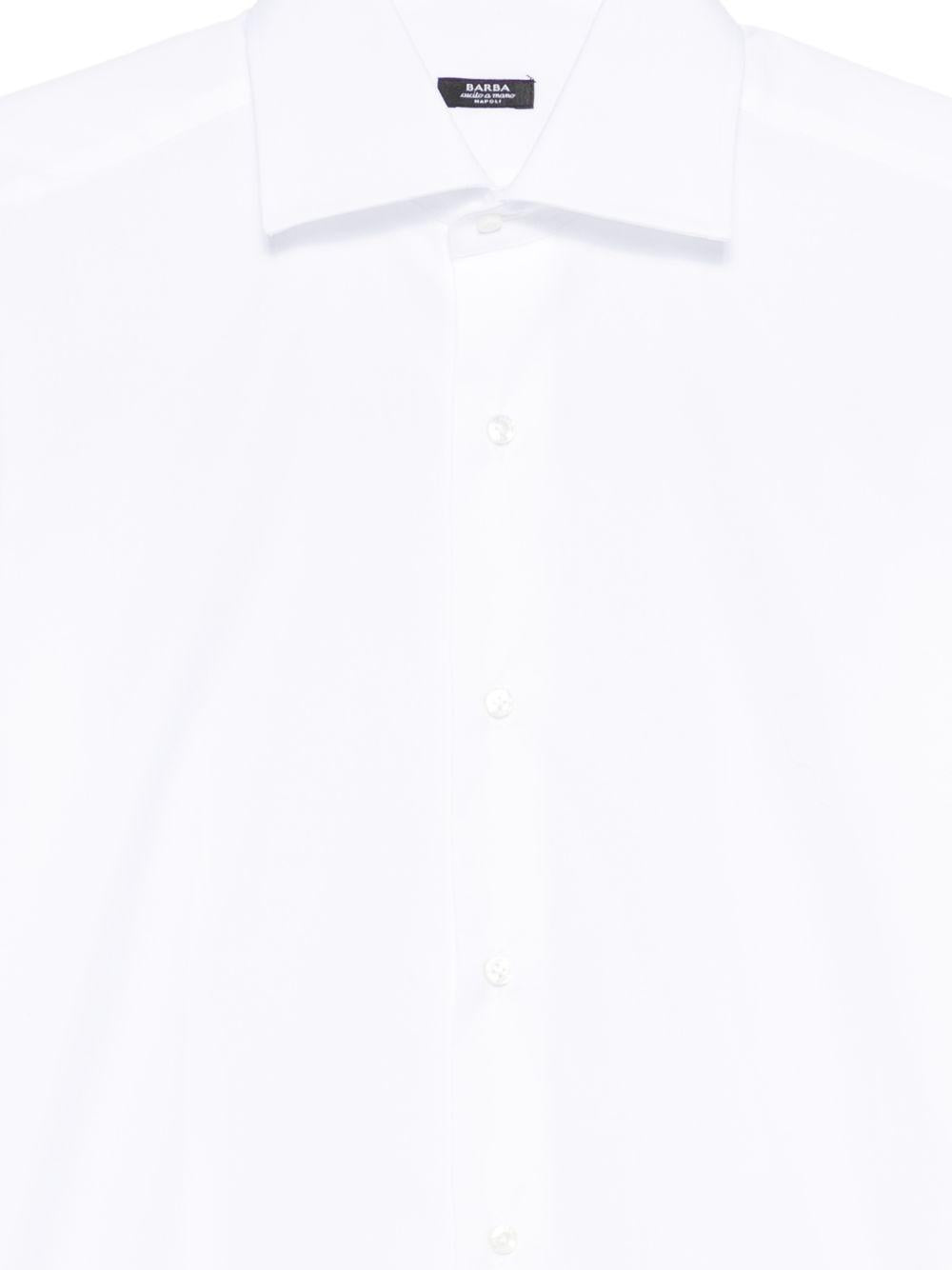 Camicia bianca in cotone 