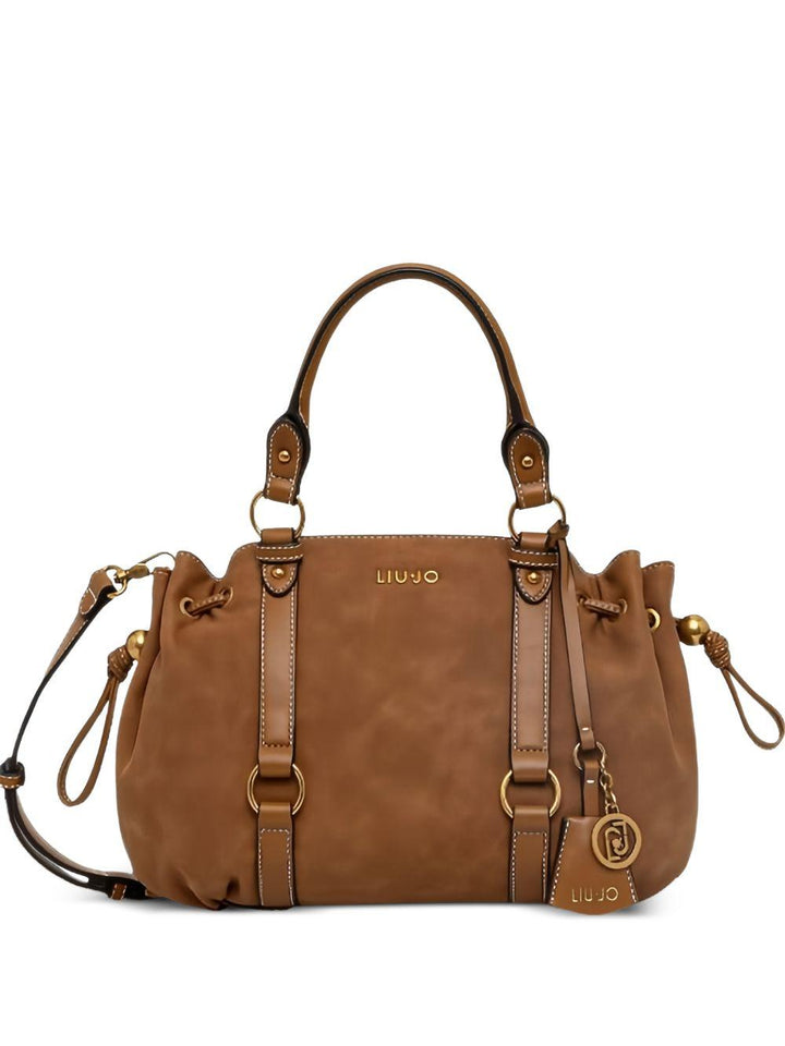 Borsa a tracolla con coulisse 
