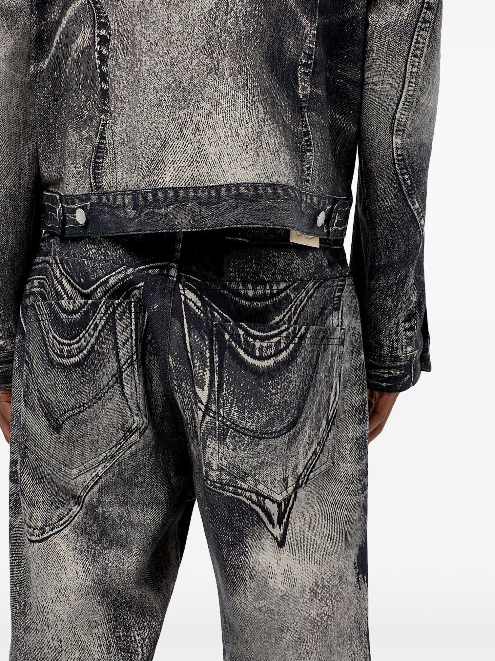Jeans denim nero 