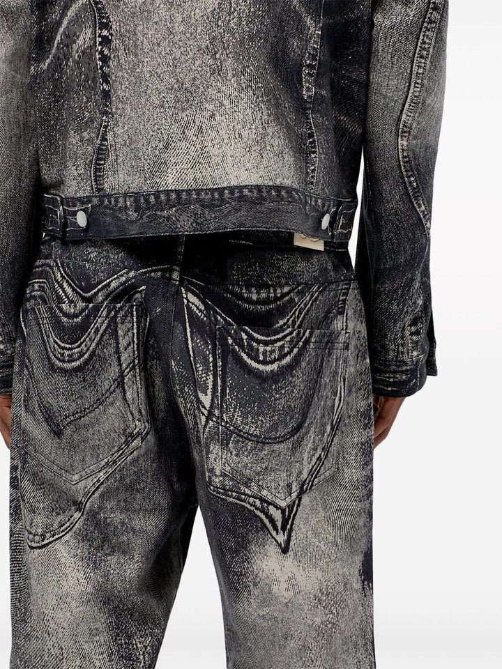 Jeans denim nero 