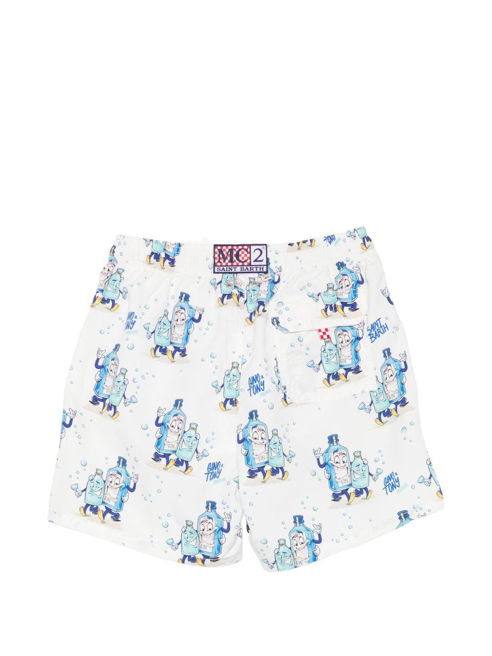 Costume da bagno bianco 