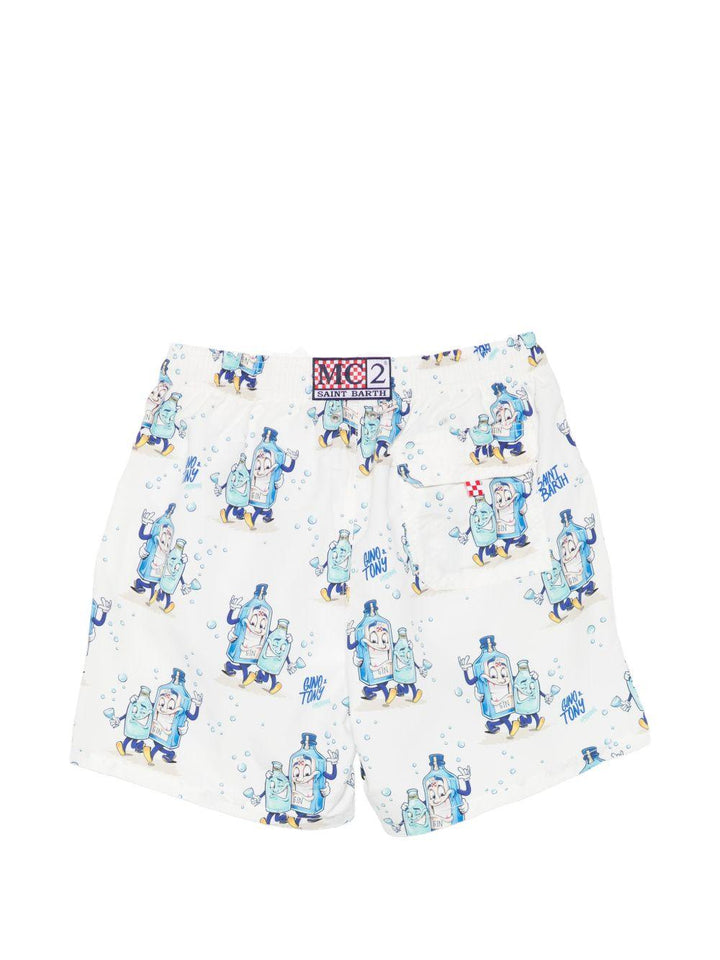 Costume da bagno bianco 
