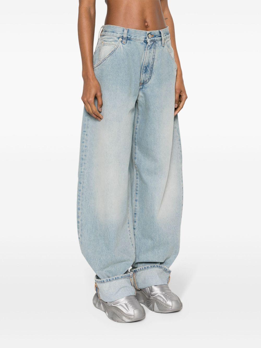 Jeans Khris a gamba ampia 