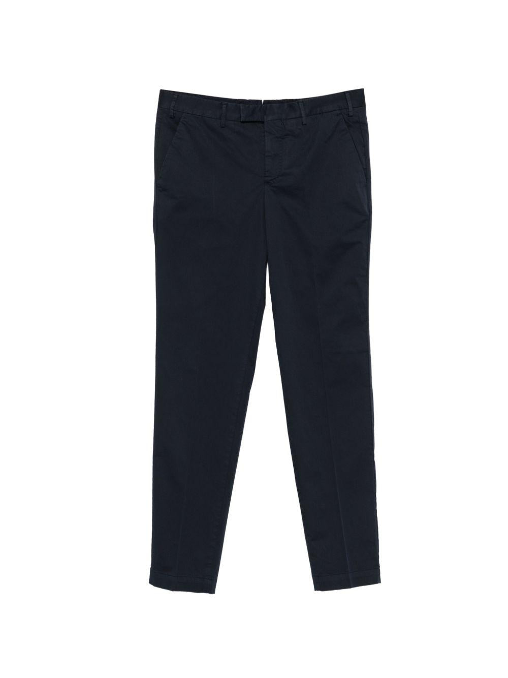 Pantaloni navy plissè 