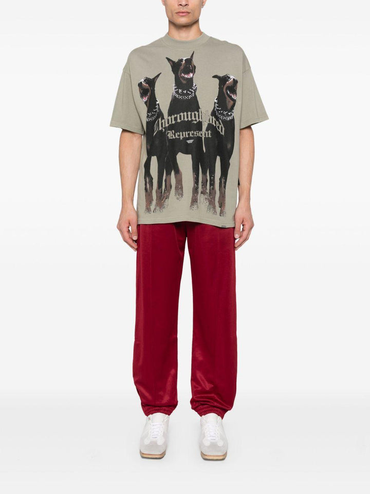 T-shirt khaki Thoroughbred 