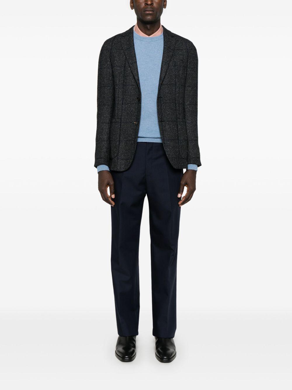 Light blue crew neck sweater