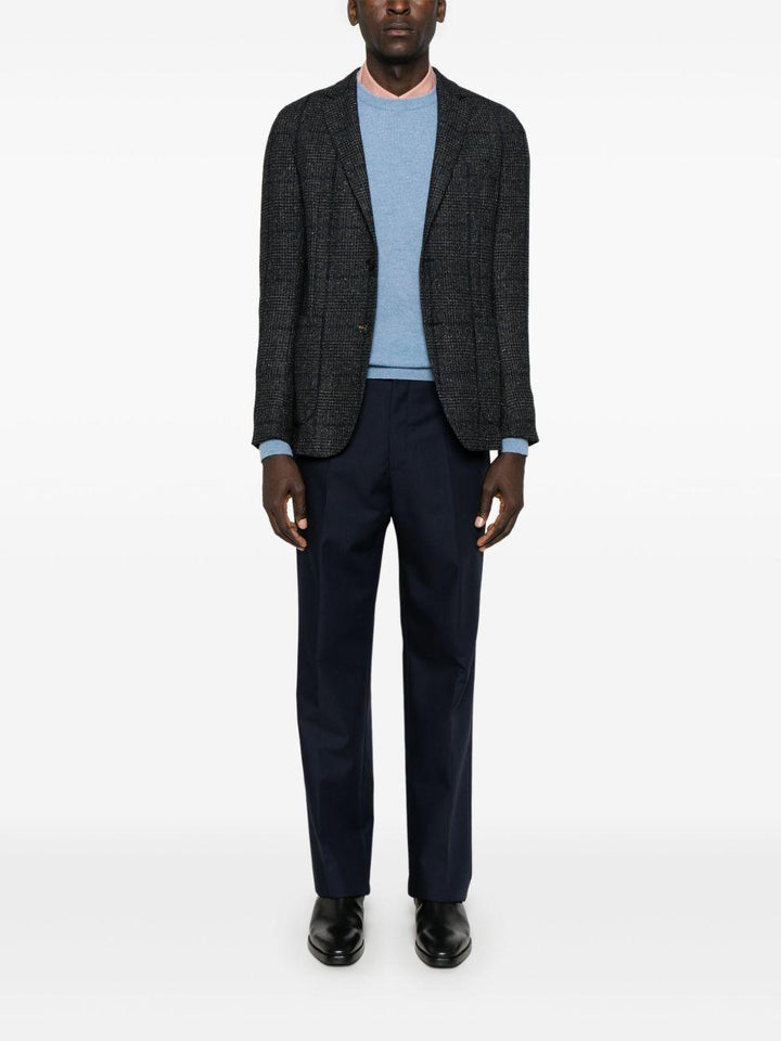 Light blue crew neck sweater