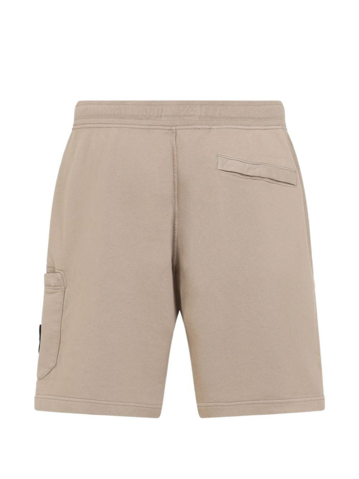 Shorts desert con applicazione