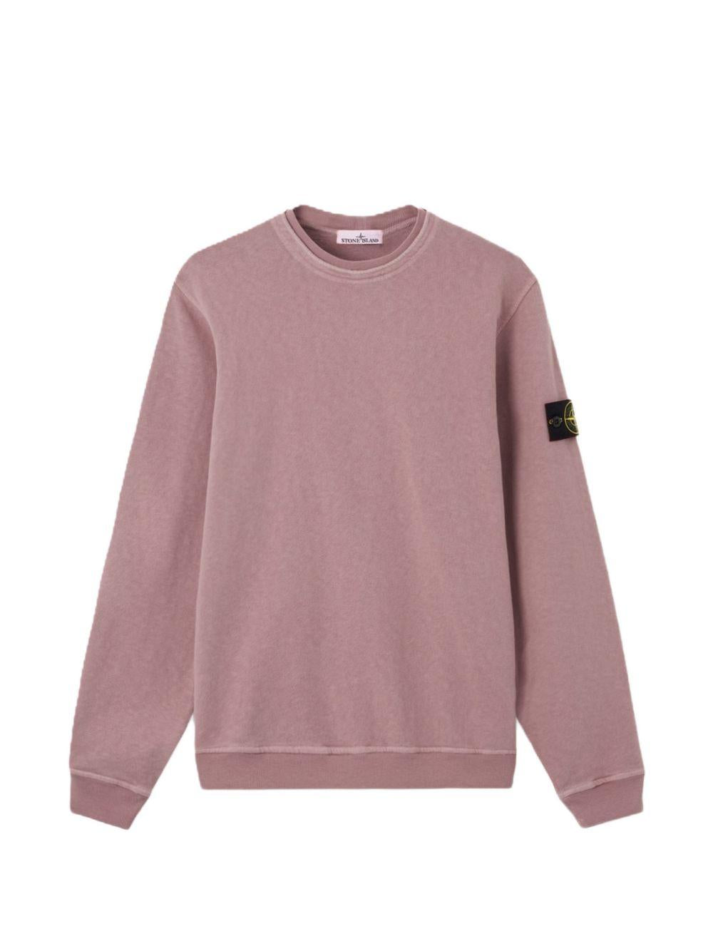 Maglione purple in cotone 