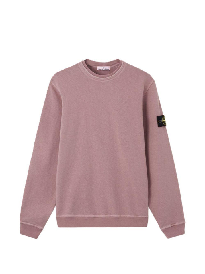 Maglione purple in cotone 