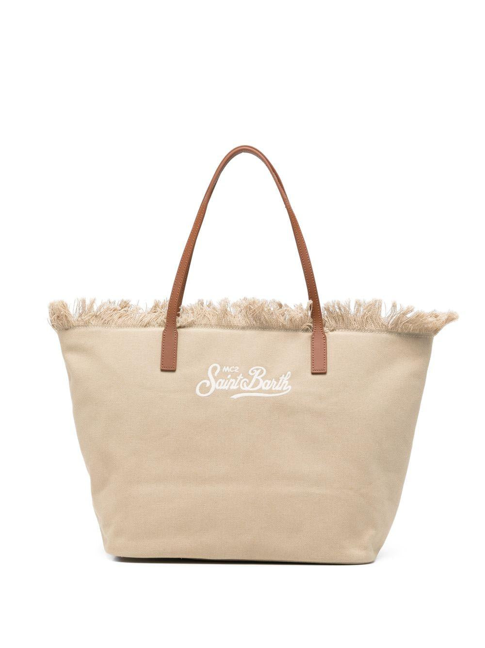 Borsa tote City con frange 