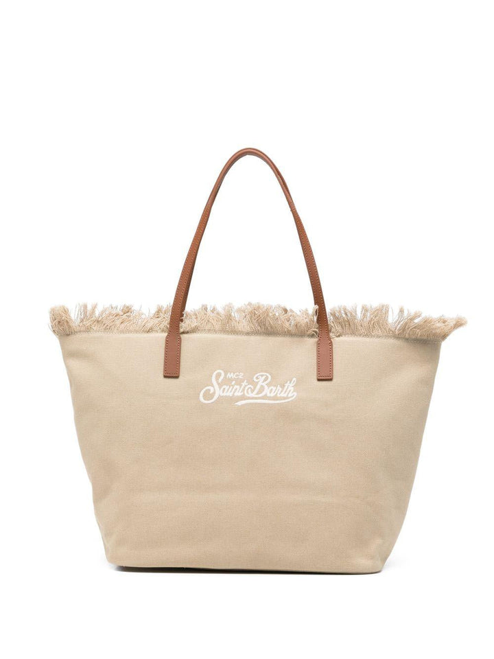 Borsa tote City con frange 