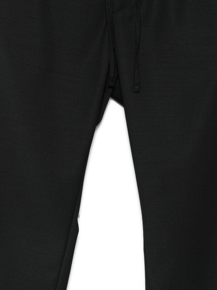 Pantaloni con coulisse neri 