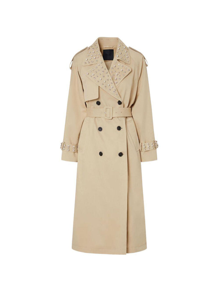 Trench con decorazione 