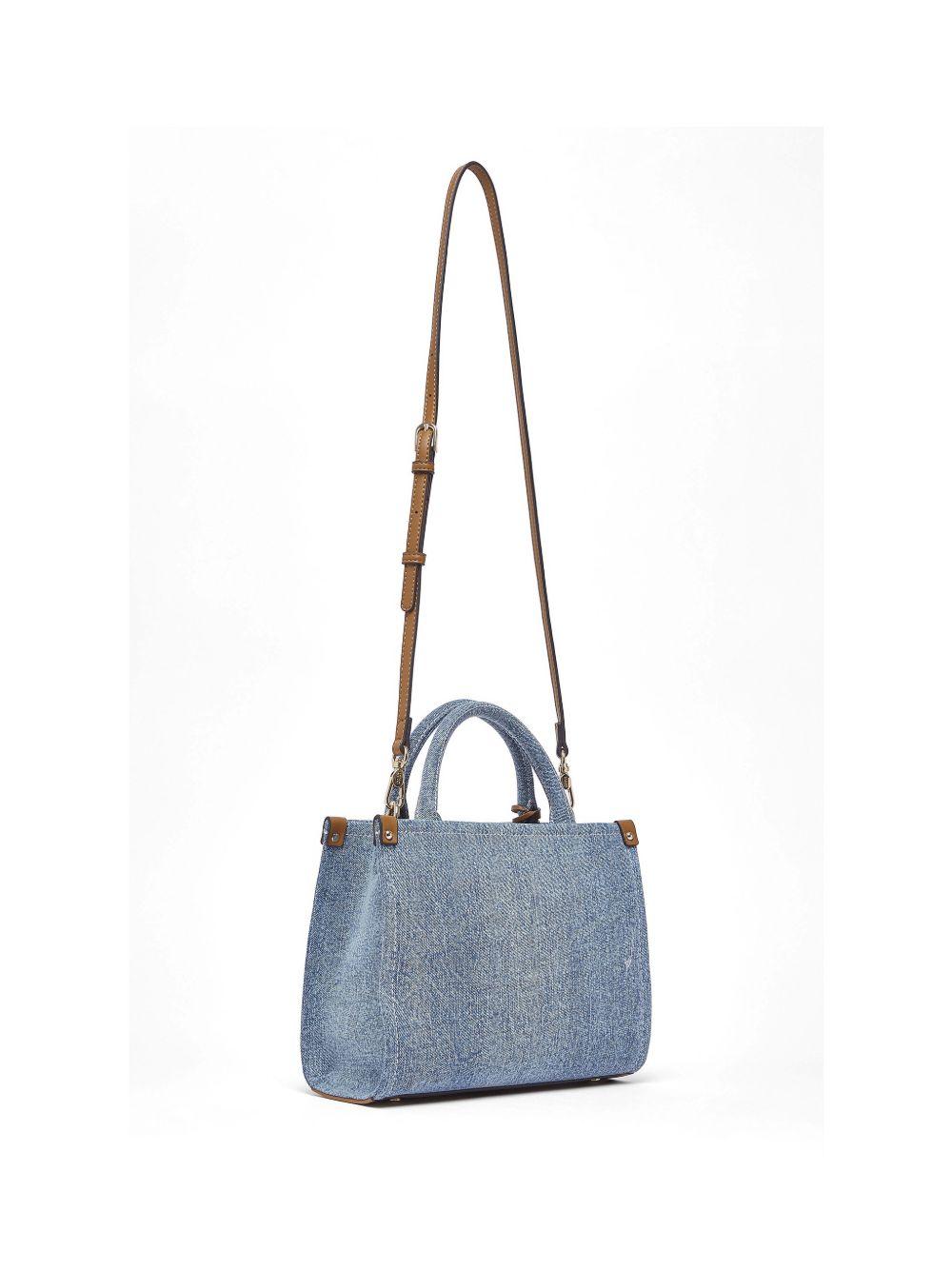 Borsa tote in denim 